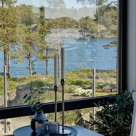 With Royal Ship Views In Hagefjord